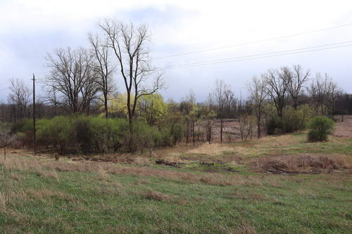 Chief Pontiac Speedway (Lake Angelus Speedway) - The Lot In April 2021 (newer photo)